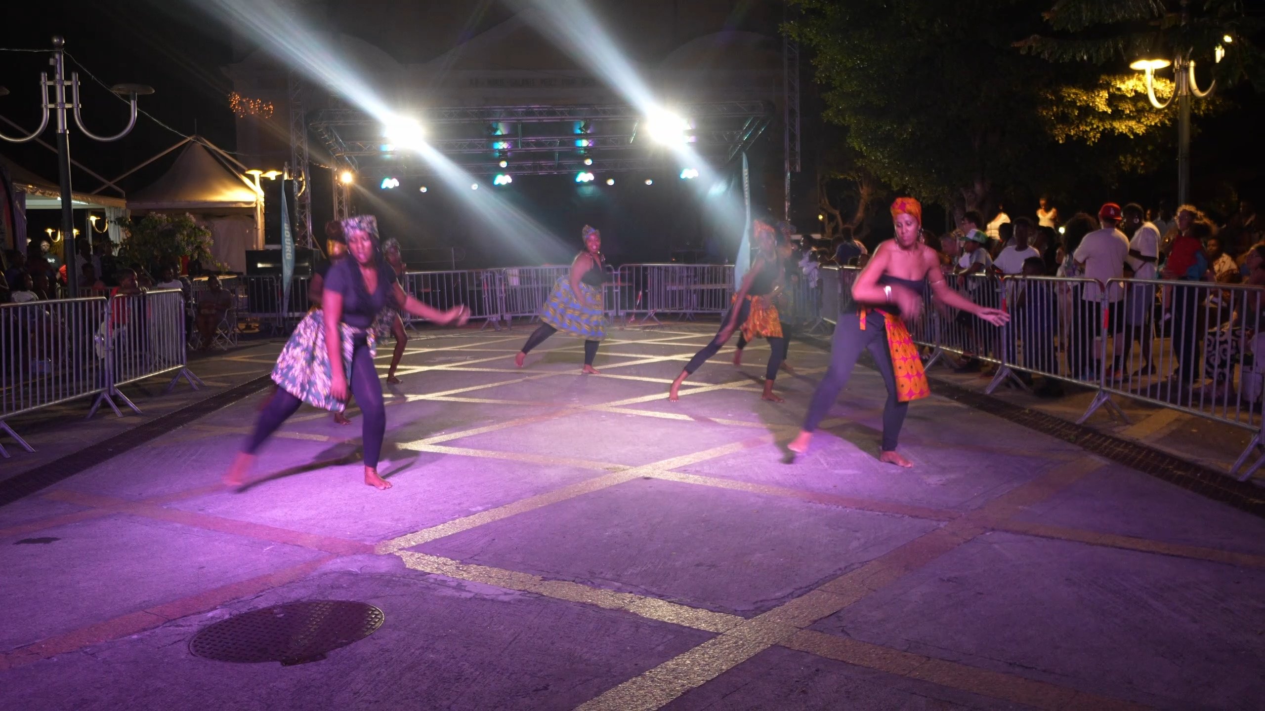 Démonstration danses africaines avec Konbin a mas