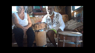 Portrait de l'artiste CHANG, musicien, sculteur, peintre et philosophe