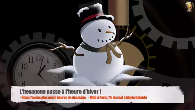 Flash infos : changement d'horaire pour l'hexagone
