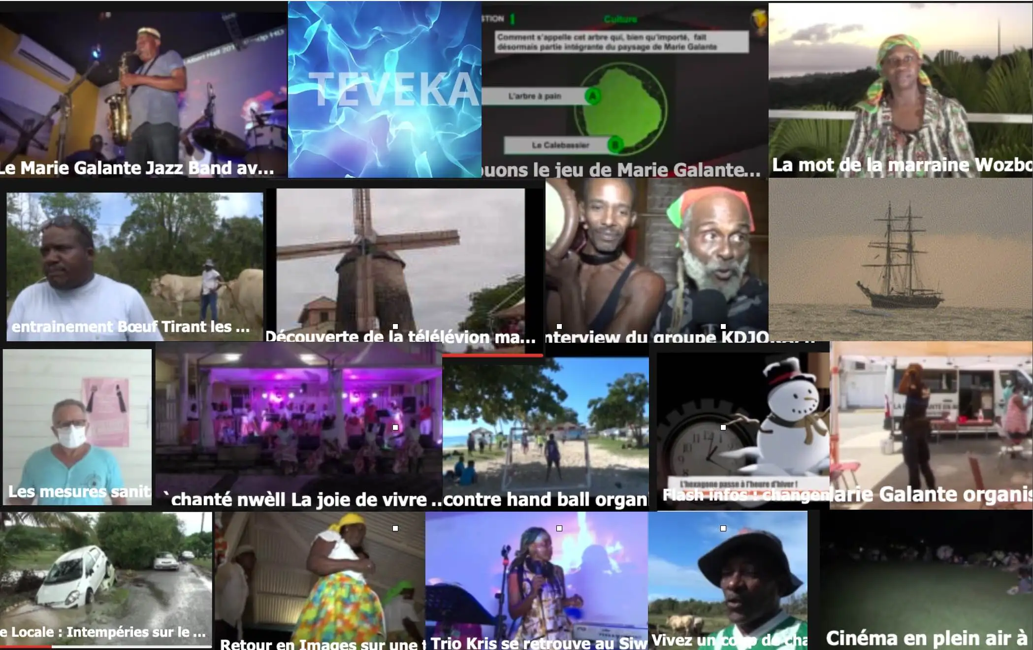 programmes en cours télévision marie galante