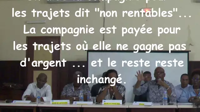 La continuité territoriale en 6 actes : quel avenir pour Marie-Galante ?