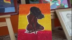 Marie Galante s'expose : une jeune marie galantaise propose 'Gadvan'