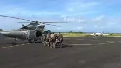 Faire face à un cyclone : exercice Caraibes 2021 à Marie Galante