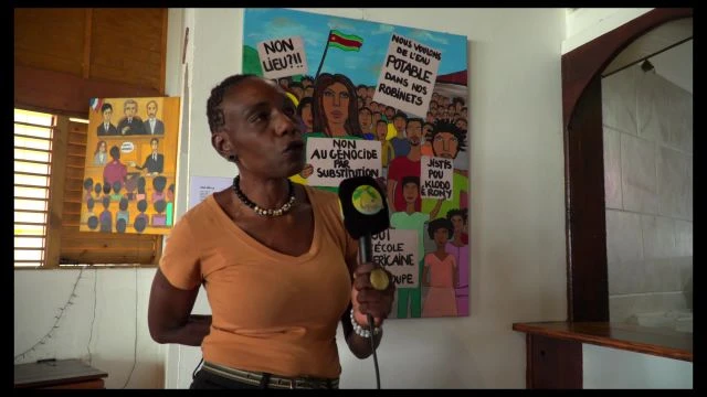 Néfertiti à Marie-Galante :  quand l'art a du sens